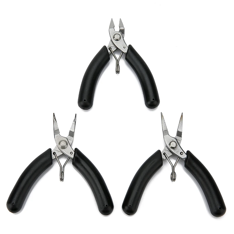 Medium Carbon Steel Mini Jewelry Pliers Tools Kit Set Needle Nose High Quality 10cm Needle Pliers For Jewelry Making Accessories