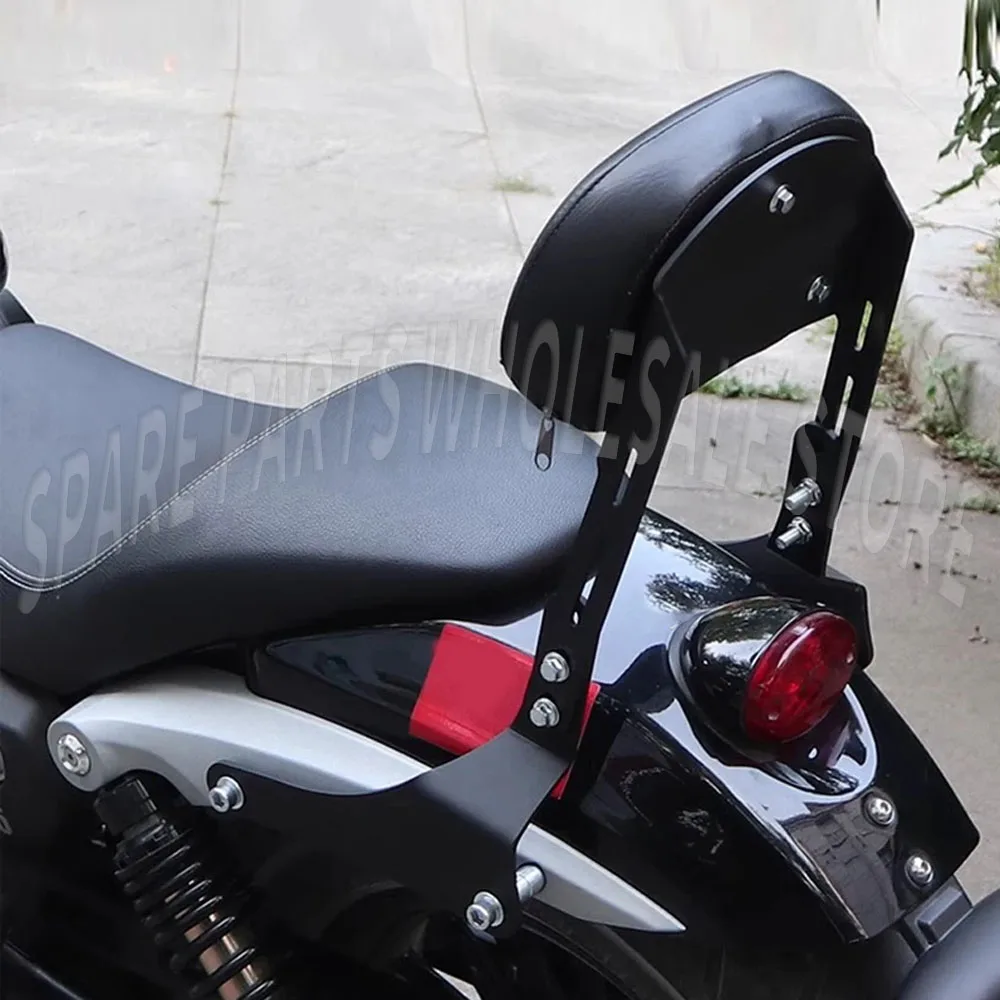 Per keeway Benelli Benda Rock 250 Rock250 Schienale passeggero Cuscino posteriore Schienale Barra di supporto Staffa Portapacchi posteriore