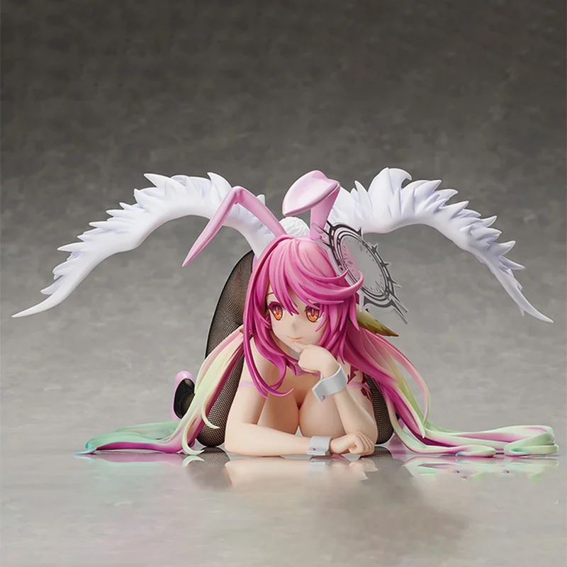 

No Game No Life Jibril Bunny Ver. 1/4 Scale PVC Action Figure Anime Figure Model Toys Sexy Girl Figure Collection Doll Gift