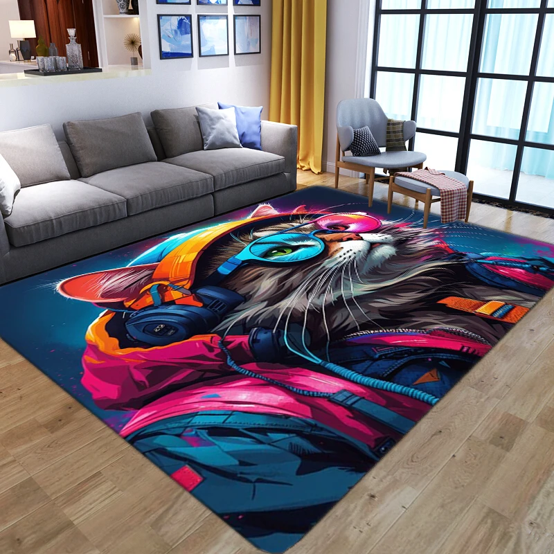 3D Indian Egyptian Women Art Printed Carpets for Living Room Bedroom Bedside Sofa Area Rugs Kitchen Bathroom Non-slip Floor Mats