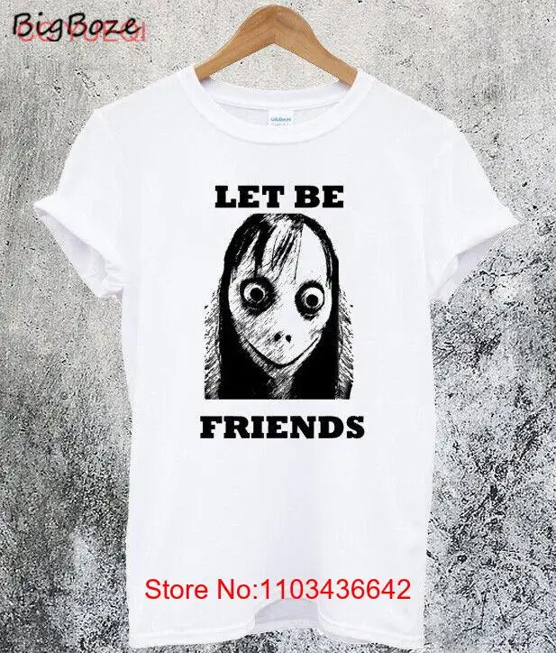 Футболка Let Be Friends Momo, Классическая футболка, фотография Футболка Let Be Friends Momo, Классическая футболка, фотография