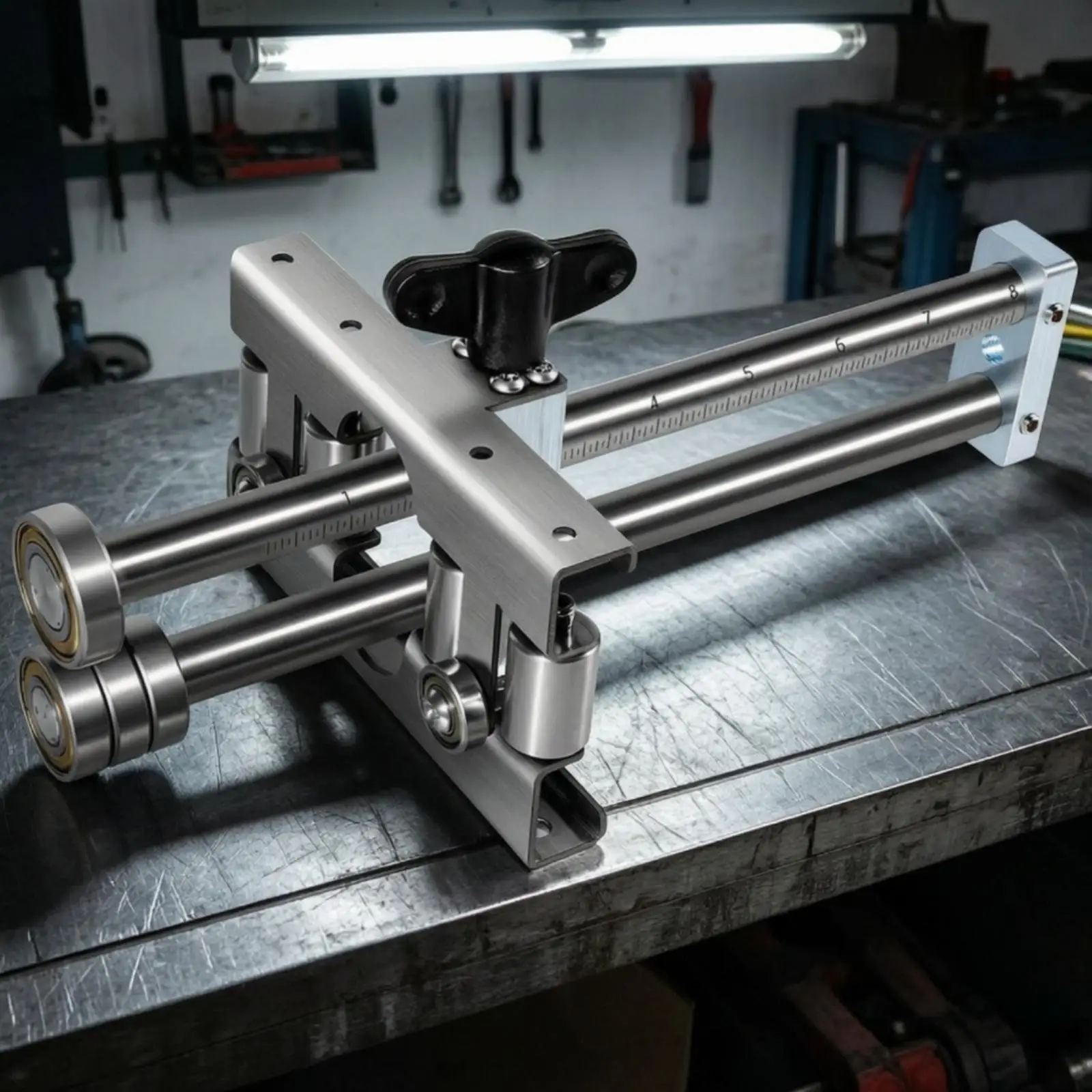 Metalworking Bending Machine with Handwheel Fine Tune Control for 3 8 Inch to 8 Inch Steel Sheets
