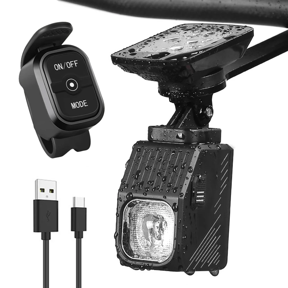 

LED Bicycle Hanging Light Type-C USB Rechargeable Super Bright Bike Headlight 1000LM High Brightness Bike Light for Night Riding