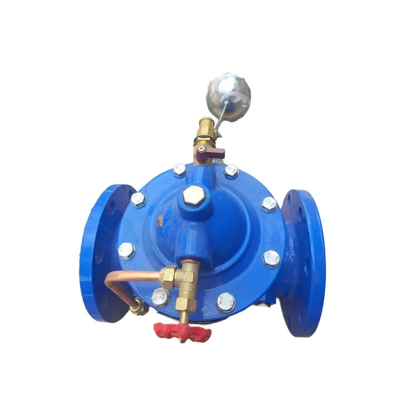 DN50-150 Ductile Iron Flange Float Valve Wearproof Anti-corrosion Automatic Water Level Control Valve