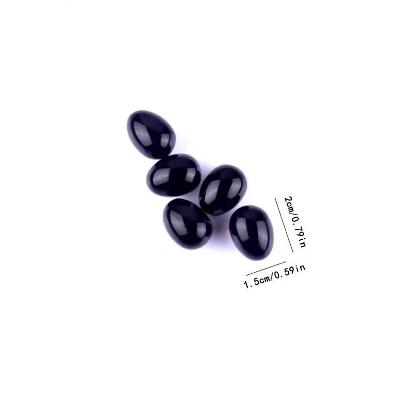6/10PCS Egg Stones, Polished Crystal Stones, DIY Decorations, Suitable As Home Décor, Desktop Ornaments, Aquarium Decorations