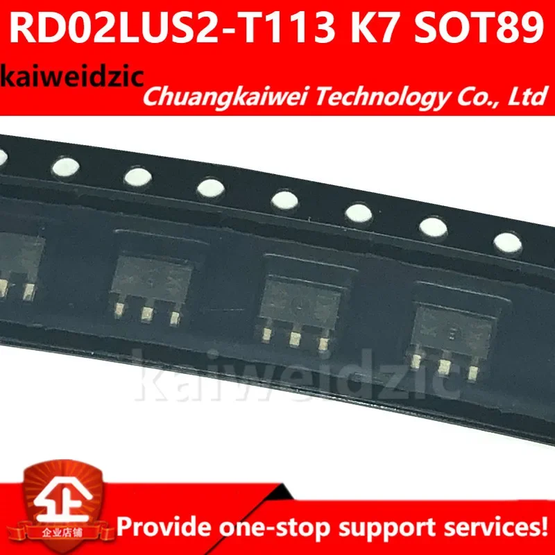 RD02LUS2-T113 RD02LUS2 Silk screen printing K7 SOT89 High frequency tube/Field effect RF Transistor Integrated circuit 