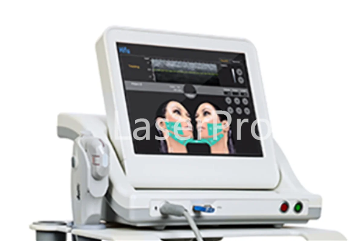 Portable High Intensity Focused Ultrasound Machine 1.5mm/3.0mm/4.5mm Cartridges Face Body Skin Wrinkle Removal Anti-aging Device