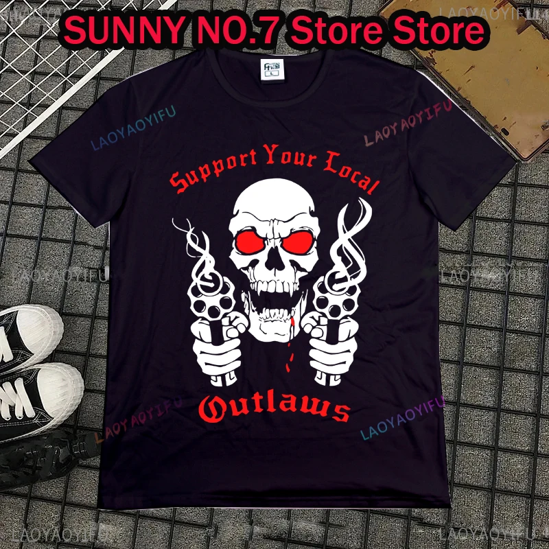 New Outlaws Mc Sylo Support Your Local New  T Shirt