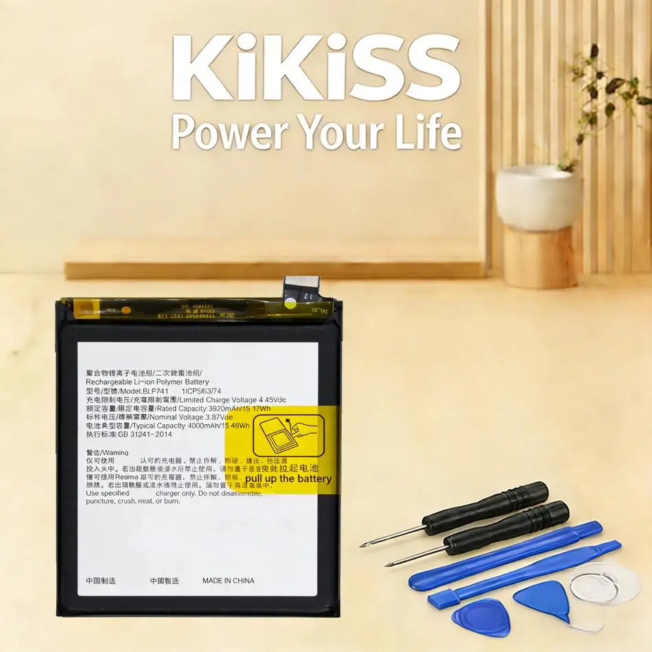 

Аккумулятор BLP741 для Oppo Realme XT X2 RMX1992 RMX1993 RMX1991 RMX1921, 4000 мАч, высокая емкость, длительное время работы