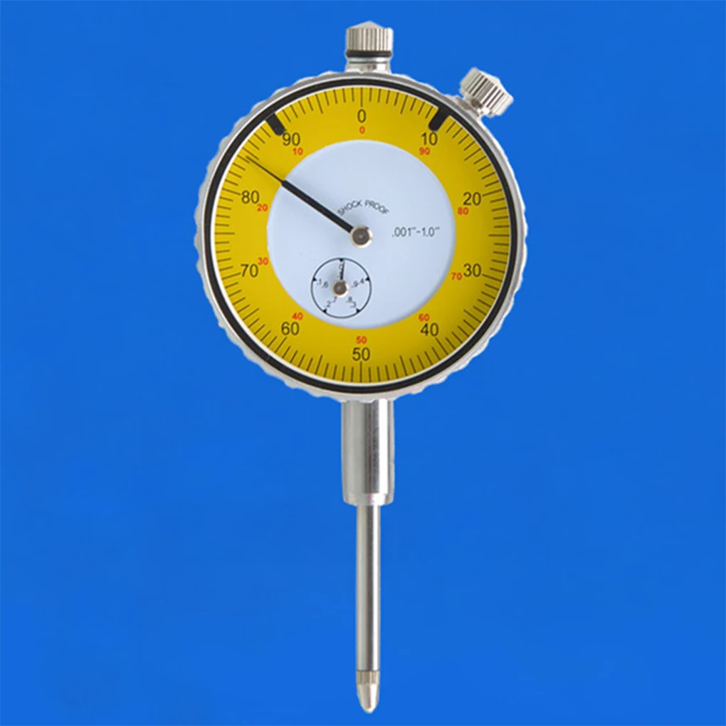 0-10mm Wide Range Comparator Dial Indicator Instrument Silver B-02