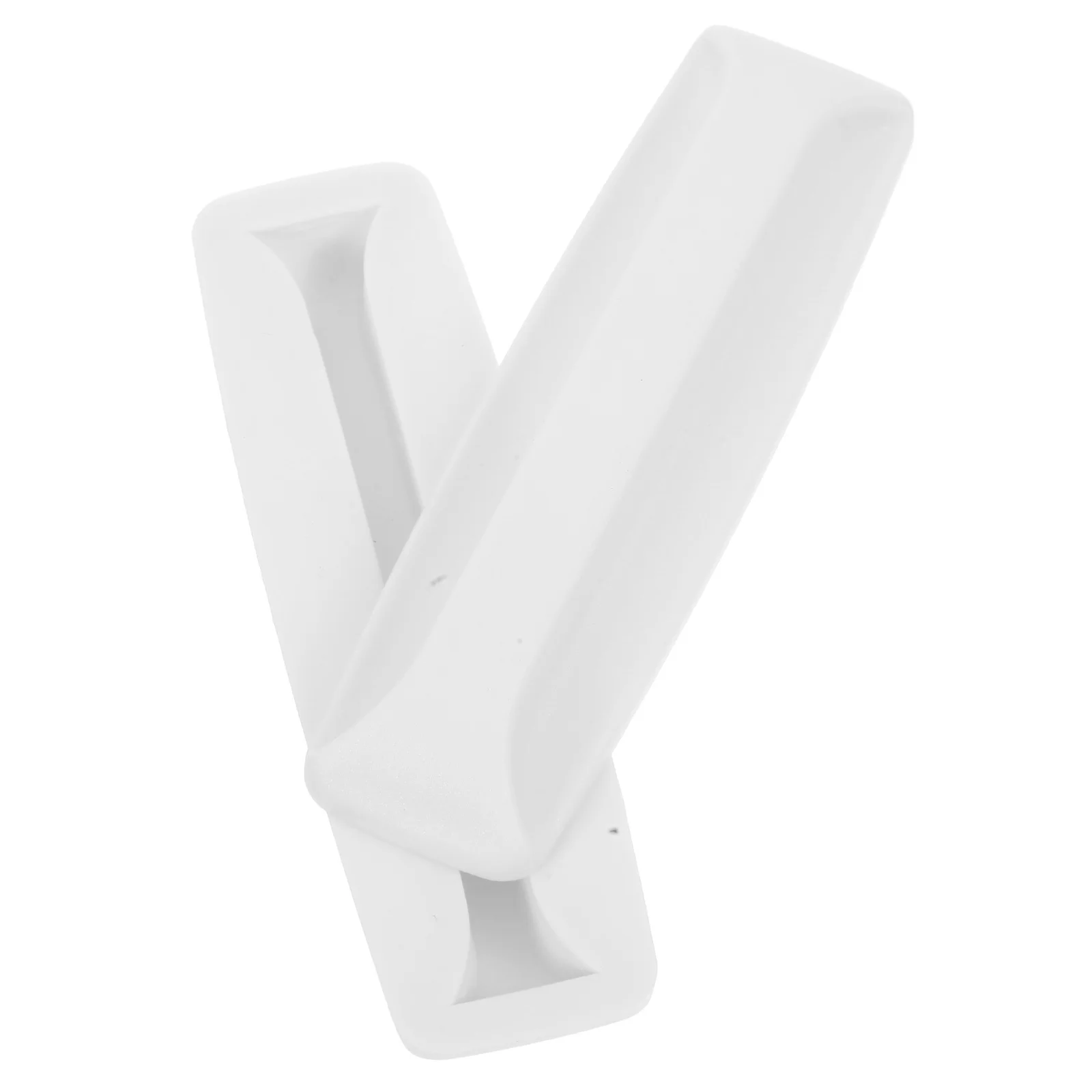 

2Pcs Adhesive Cabinet Handles No Drill Required Hidden Drawer Pull for Kitchen Bathroom Furniture Easy Clean Smooth Surface