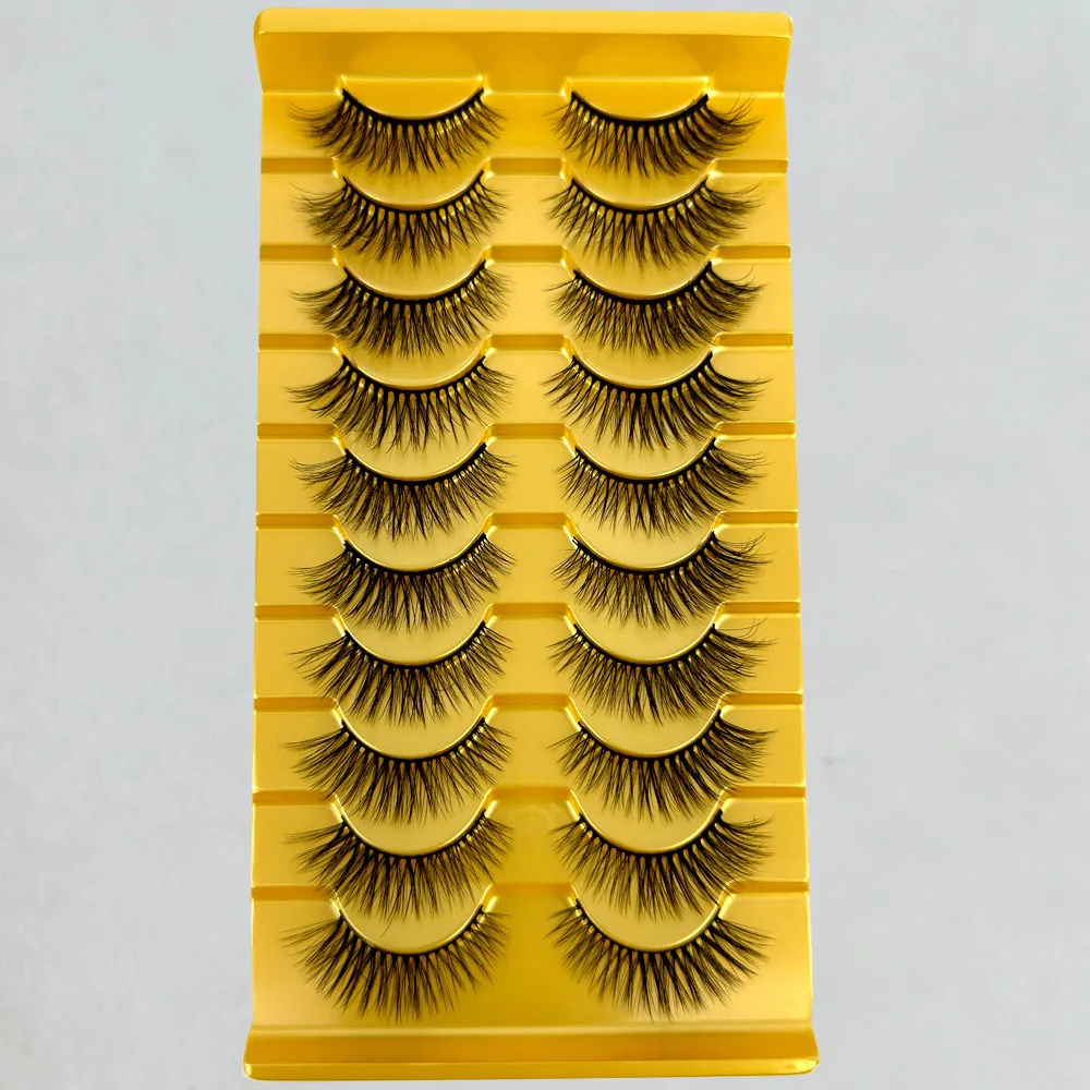 38 Stile 10 Paar Natürliche Lange 3D Nerz Falsche Wimpern Make-up-Set Nerz-Wimpernverlängerung Kurze Wimpern – Detail 11