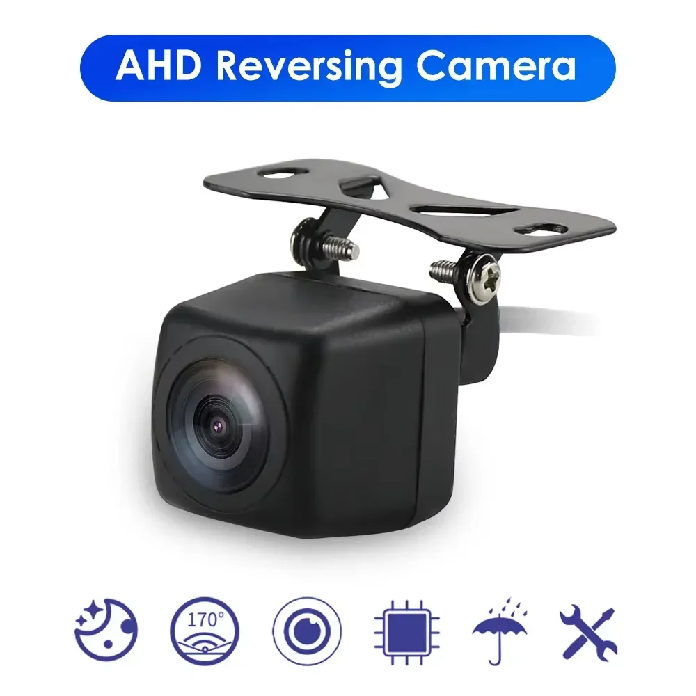 Hizpo AHD 720P 1080P Rückfahrkamera 140 ° 150 ° 170 ° Weitwinkel-wasserdichte Nachtsicht, universelle Rückfahrhilfe