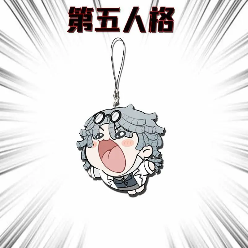 8 шт., аниме, забавная милая идентичность V Ezop Carl Luca Balsa, ремешок для мобильного телефона, цепочка для телефона, подвеска, акриловые брелки, подарки