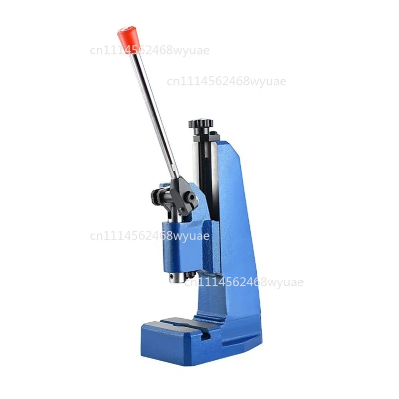 Spot J03-0.4A Manual Punch Press, 0.4Ton Desktop Hand Operated Press Machine For Jewelry Crafting, Stamping, Bearing