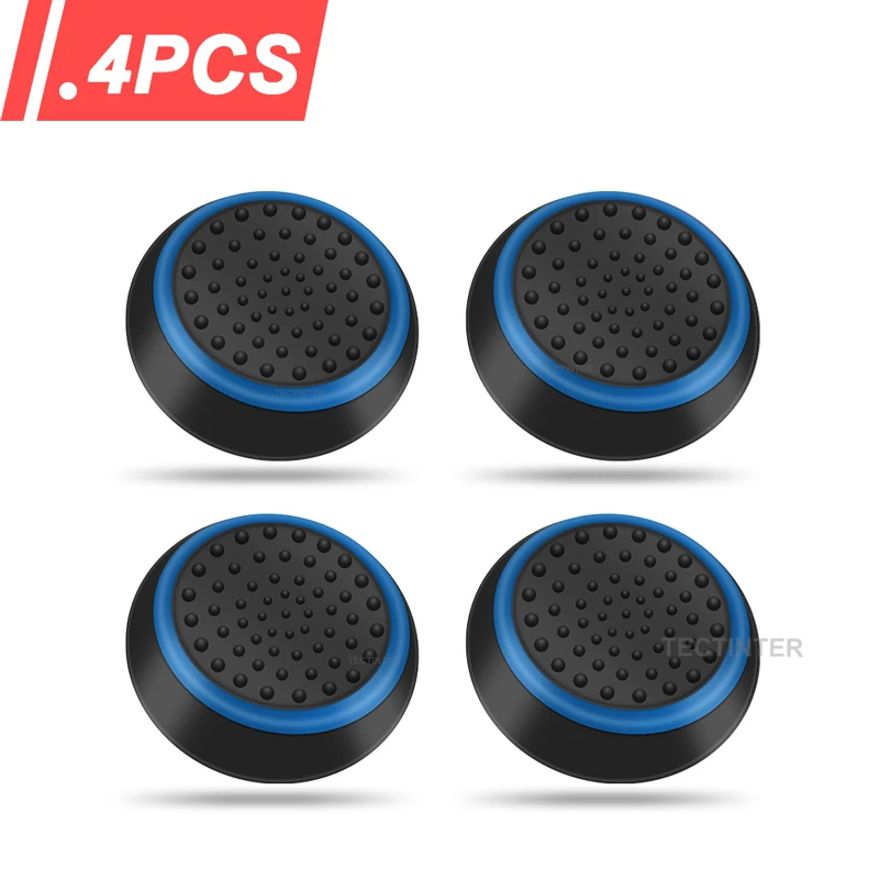 4Pcs Silicone Gel Thumb Grips Cover For Sony PS5/PS3/PS4 For XBOX One /360 Controller for PS4 Pro Slim Controller