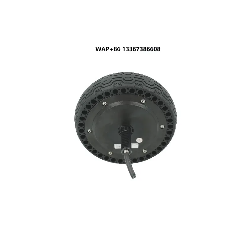 6.5 Inch  150kg Load Servo Wheel Hub Motor  7N.m Waterproof Rubber Tire