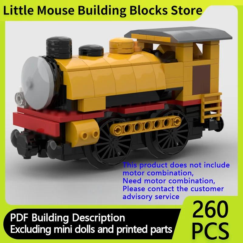 

City Car Model MOC Building Bricks Railway Locomotive Train Modular Technology Children Holiday Gifts Assemble Toys Suit