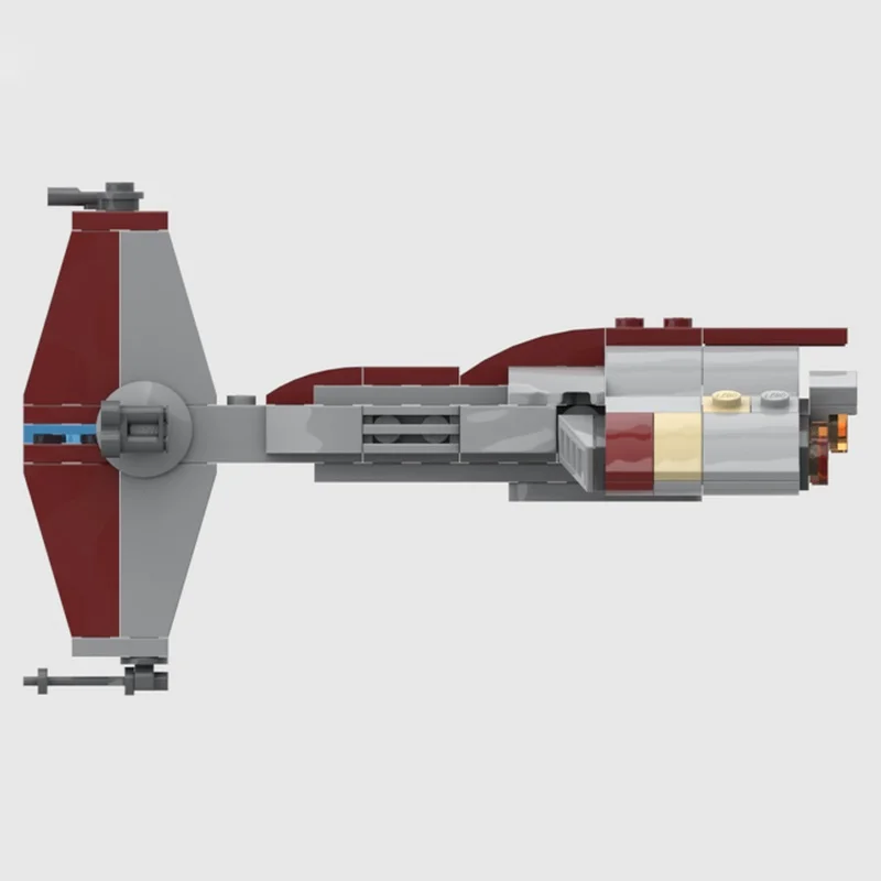 118 قطعة MOC المطرقة فئة كروزر ستار صغير نموذج بناء هدية الكريسماس كتل اللعب العمارة تجميع لتقوم بها بنفسك الطوب عيد ميلاد #3