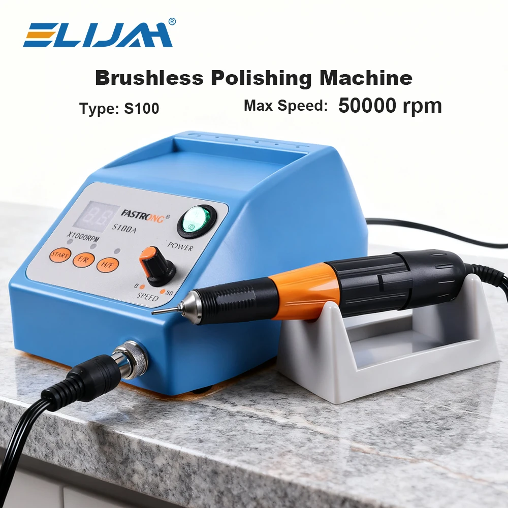 

50000 об/мин стоматологический бесщеточный микромотор 7,8 Н/см стоматологическая лаборатория электрическая шлифовальная машина 100 Вт полировальный станок стоматологическое оборудование инструменты