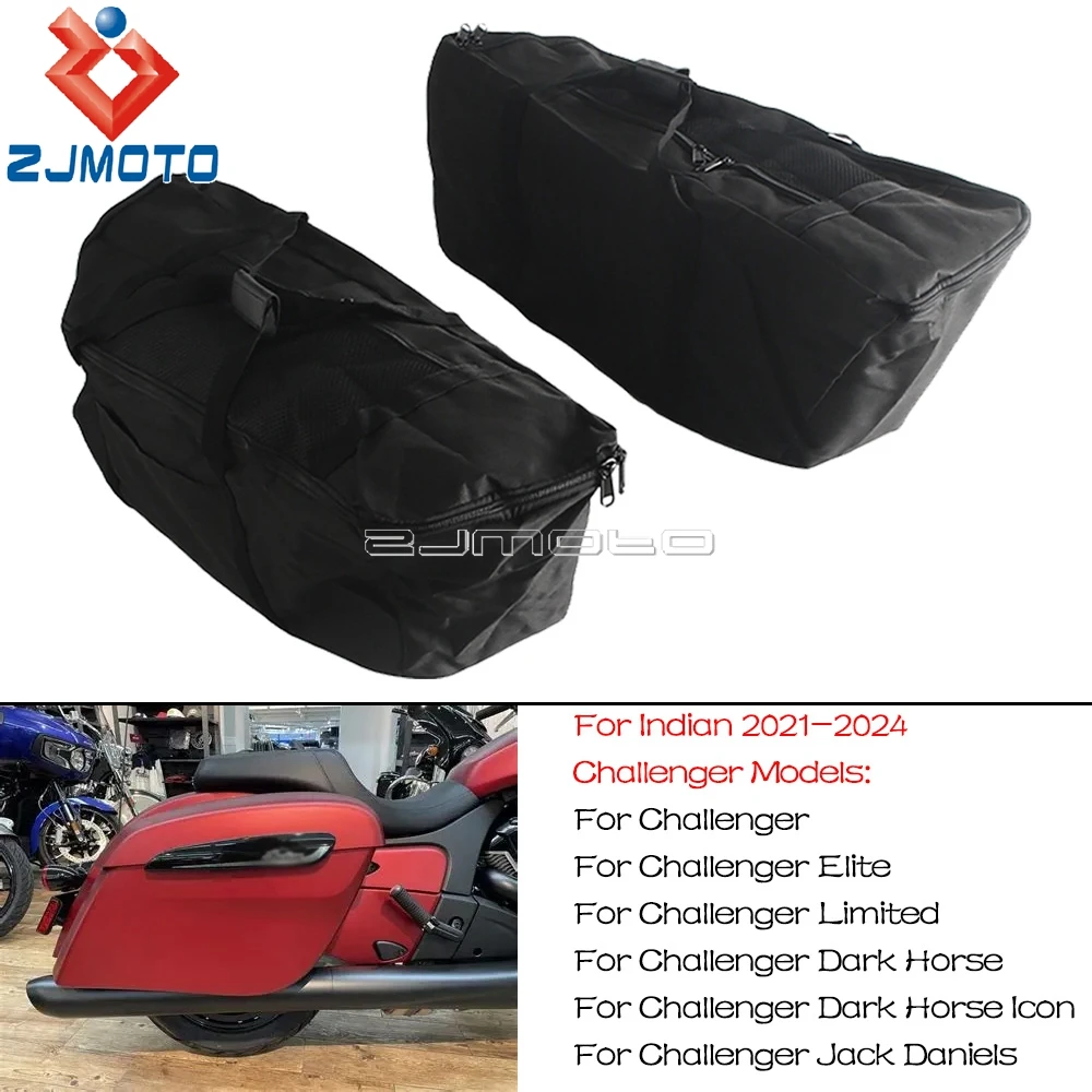 

Водонепроницаемые мотоциклетные сумки-багажники Indian Challenger с крепежными ремнями для туристических поездок на мотоциклах, для Indian Pursuit Springfield 21+