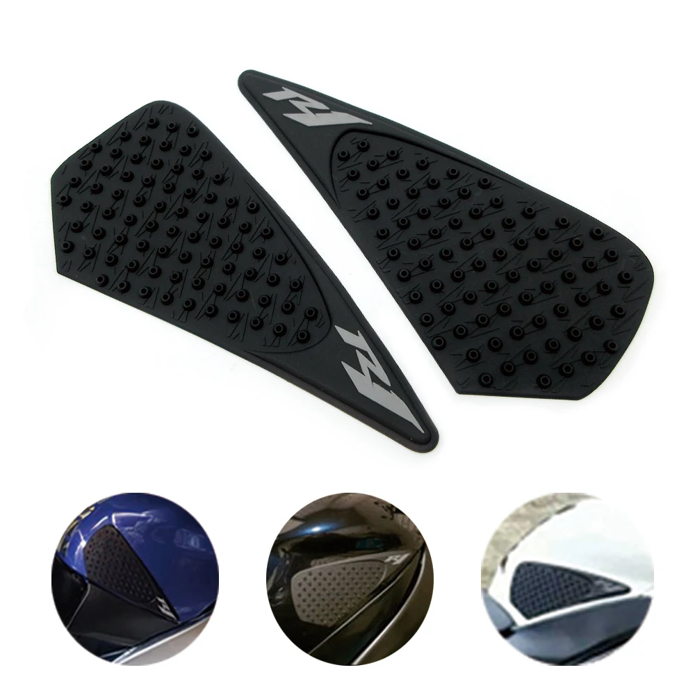 For Yamaha YZFR1 R1 2004 2005 2006 2007 2008 Motorcycle Tank Pad Protector Stickers Gas Knee Grip Traction Side Anti Slip Decals