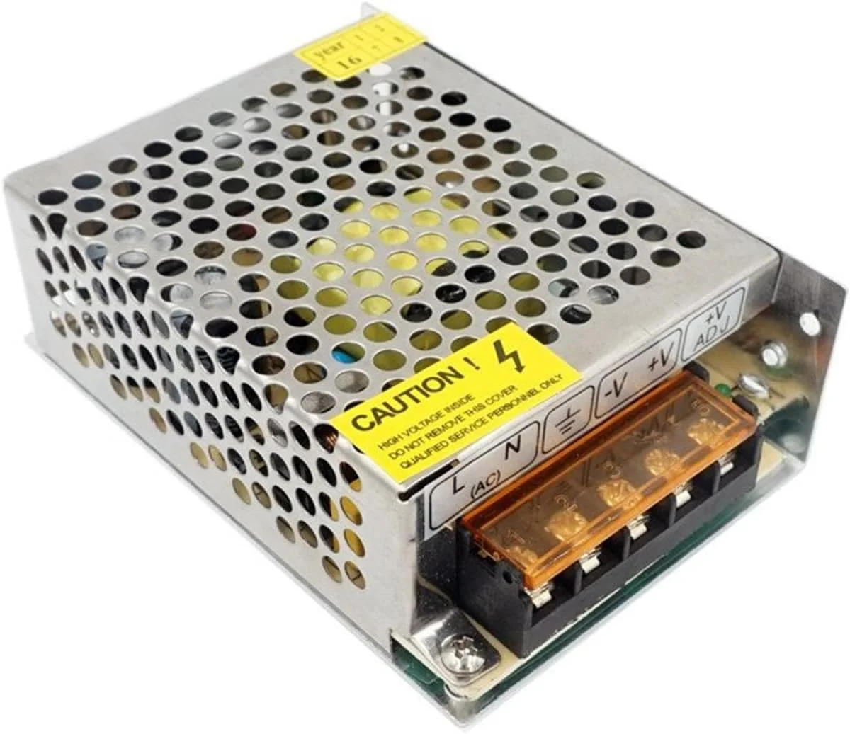AC 110V/220V to DC 12V/24V 2A  5A Universal Regulated Switching Power Supply Transformer Adapter LED Driver Strip,Pixel Lights
