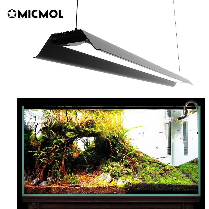 

Micmol-smart Aquascaping Light, Smart, WiFi, App, Remote Control, Four-channel Control, Full Spectrum