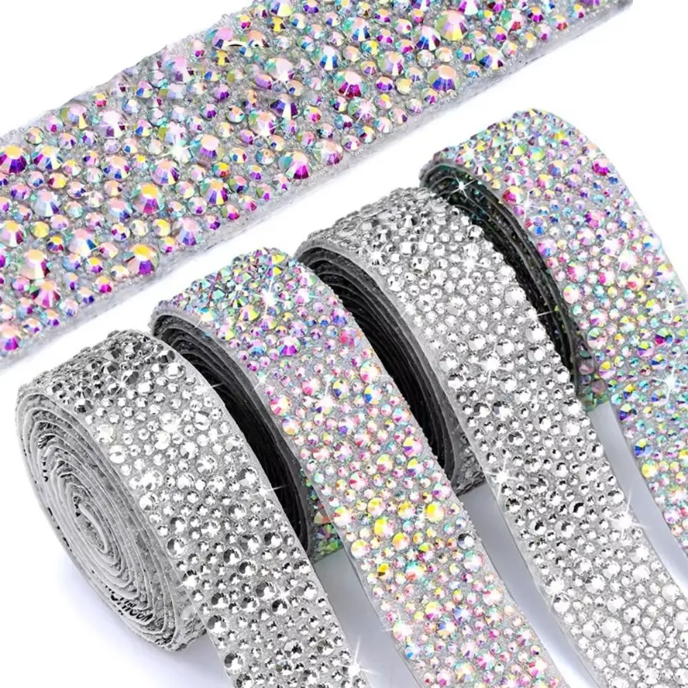 

Цветные самоклеящиеся стразы для рукоделия, швейные принадлежности, декоративная тесьма, аппликации для пришивания, DIY