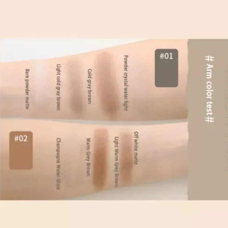 Shimmer Matte Face Highlight Contour Palette Natuurlijke langdurige gezichtsverhelderende poeder 3D Neusschaduw Cosmetica