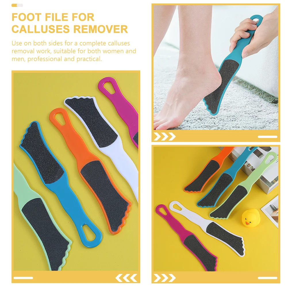 

5Pcs Foot Files Calluses Remover Double Sided Pedicure Tool Feet File for Dead Skin Removal Professional Use Foot File