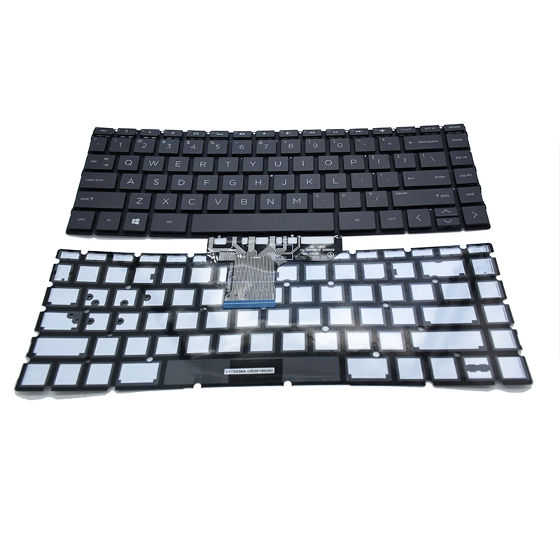 Imagem -02 - Marrom Portátil us Backlight Teclado para hp Spectre X360 Convertible Modelo 13-ap Série 13-ap00004tu Cor