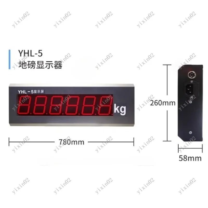 YHL-3 XK3190-A9 Digital Display High Definition Truck Scale Screen for Floor Weighing Equipment Commercial Use
