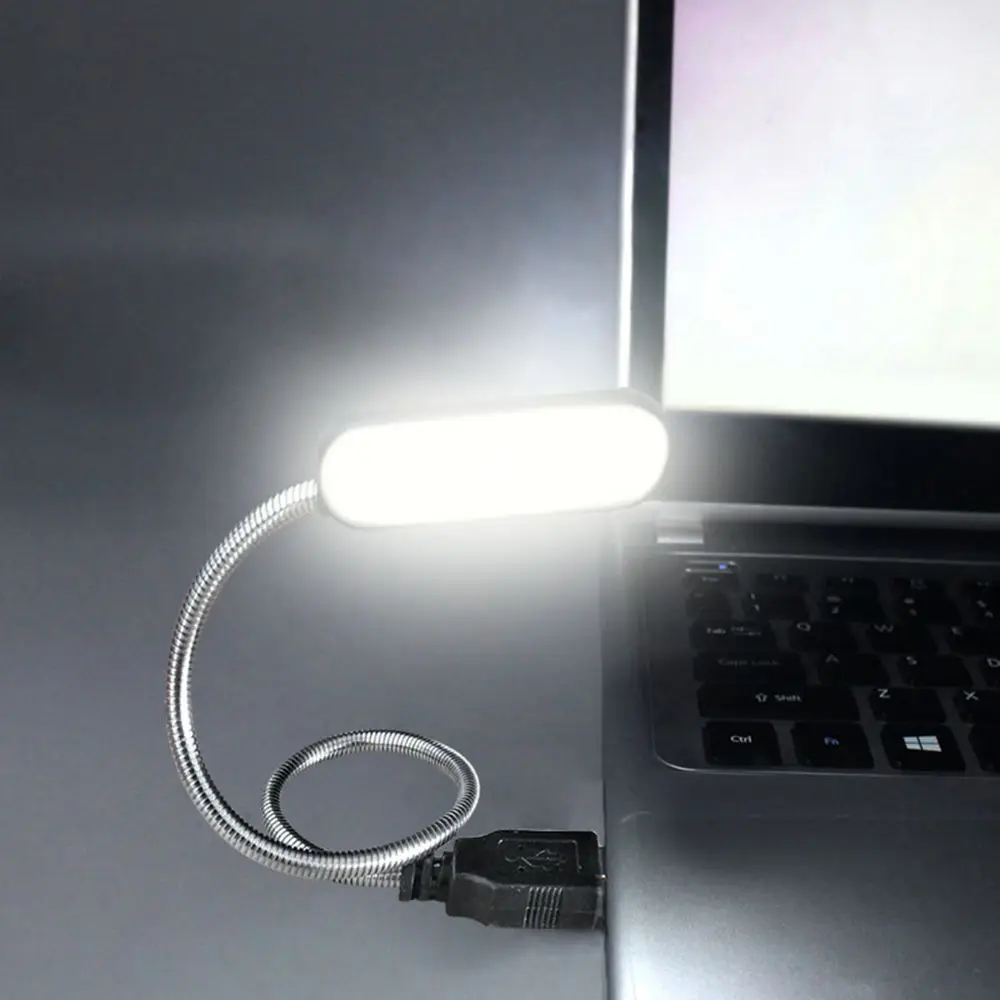 Novità Protezione per gli occhi USB Mini studente Notebook Computer Libro Luce Lampada da lettura Luce notturna LED