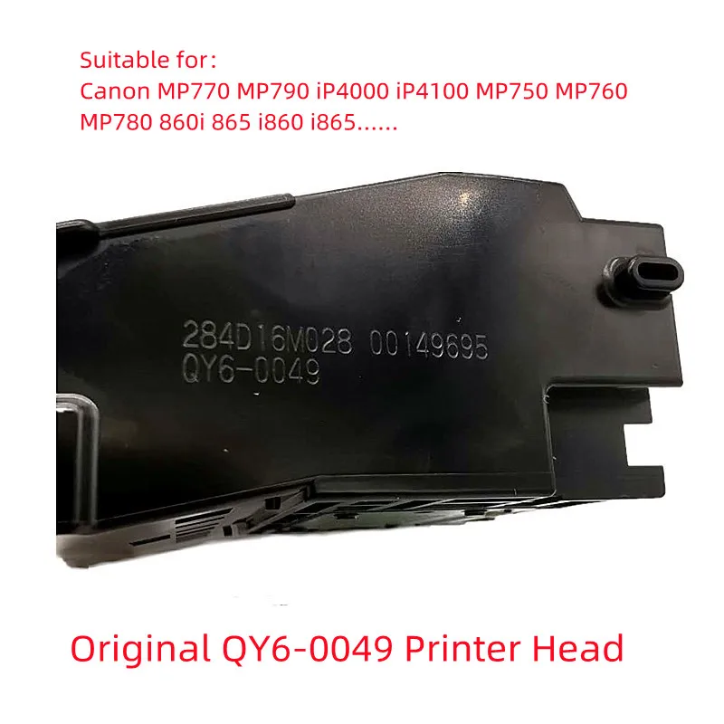 Cabezal de impresión de QY6-0049 Original, para Canon iP4000, iP4100, 860i, 865, i860, i865, MP750, MP760, MP780, MP770, MP790