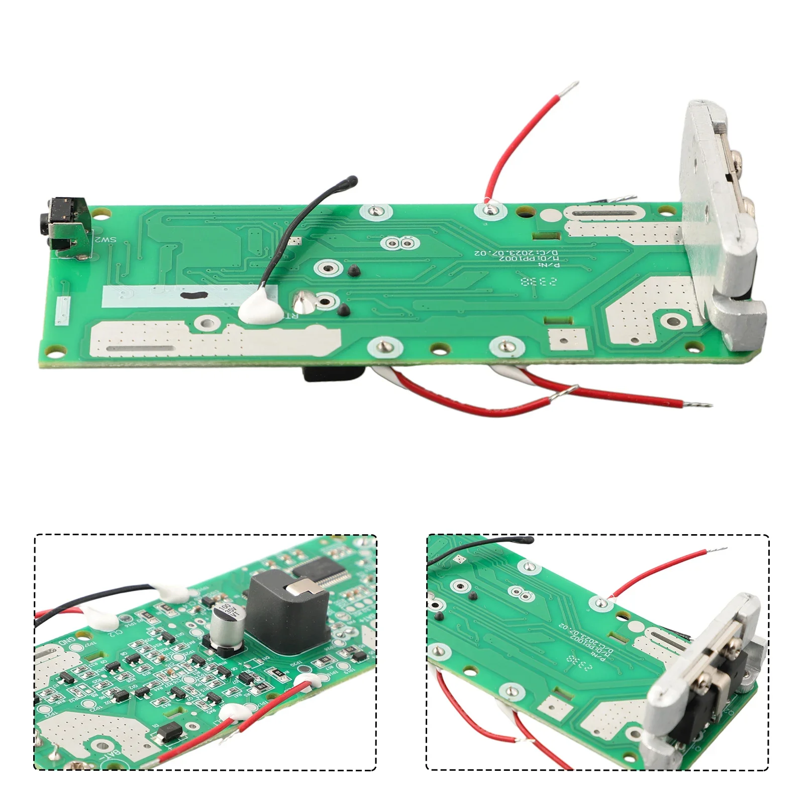 Chip Board Protection Board Fittings Parts Replacement Green 11 X 4 X 2.3cm Protection For P108 Tools Battery