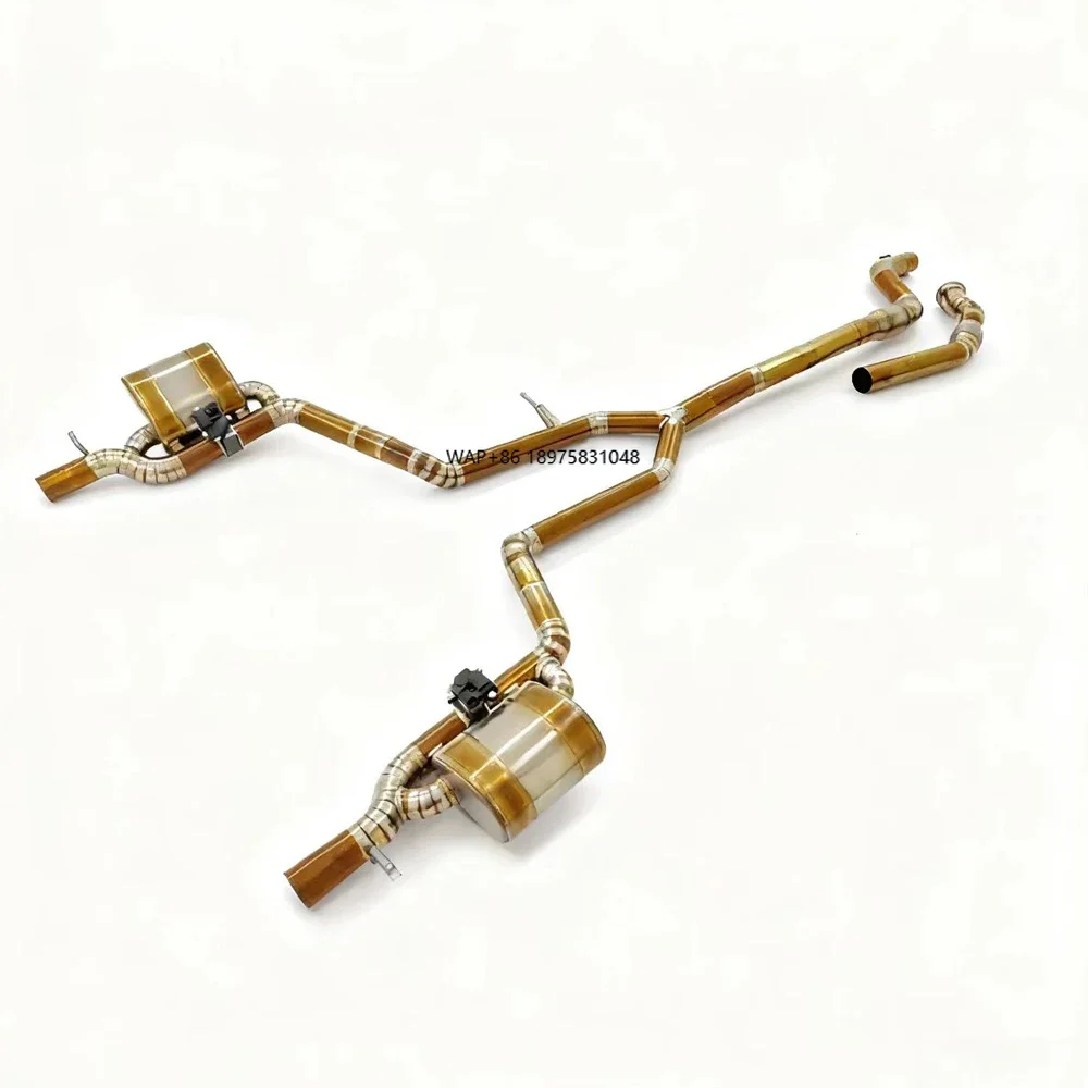 

GDR Titanium Valved Catback Exhaust for GT43 GT53 E53 CLS53 GLS53 CLE53 GLE53 M256 3.0T OEM High Quality