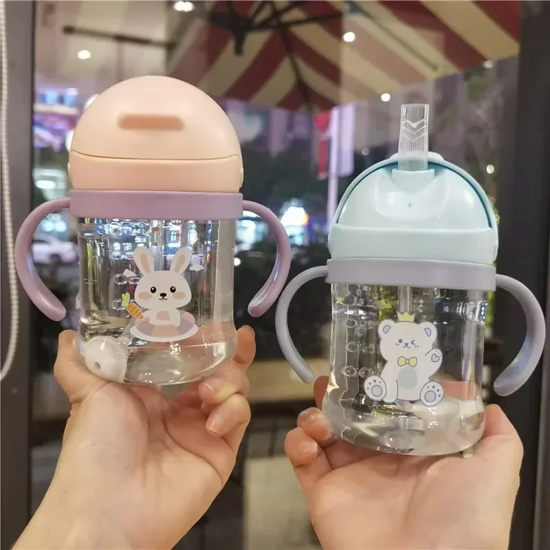 

Infant Toddler Biting Suction Cup Cute Cartoon Baby Anti Choking Gravity Ball Suction Cup Handle Cup