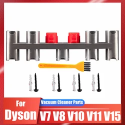 掃除機ハンガー,dyson v7,v8,v10,v11,v15,ブラシヘッド,クリーニングアクセサリー,ブラケット,収納棚,ツールホルダー