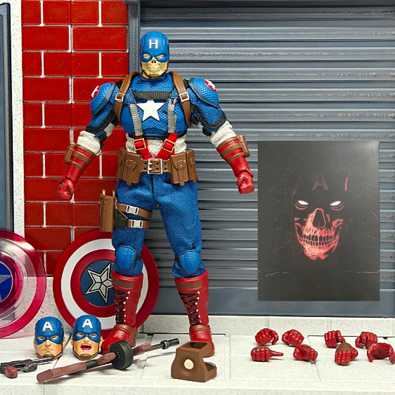 

Оригинальная экшн-фигурка Joy Man Toys Captain American Soul War Hero, масштаб 1/12, коллекционная игрушка Jmtoys Jm003, кукла, игрушка для мальчика, подарок на день рождения