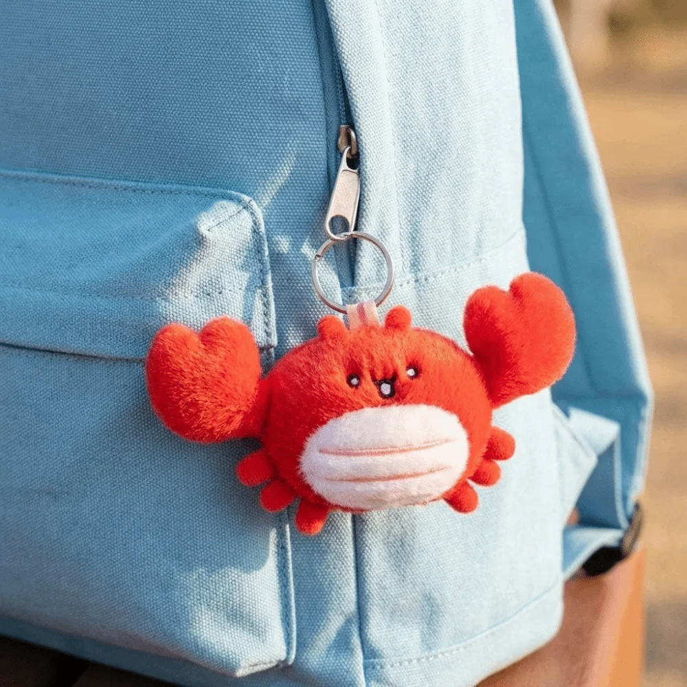 Trendy Miniature Snack Keychain Soft Cute Food Pendant Animal-shaped Cartoon Bag Delicate Decoration Fashion Accessories