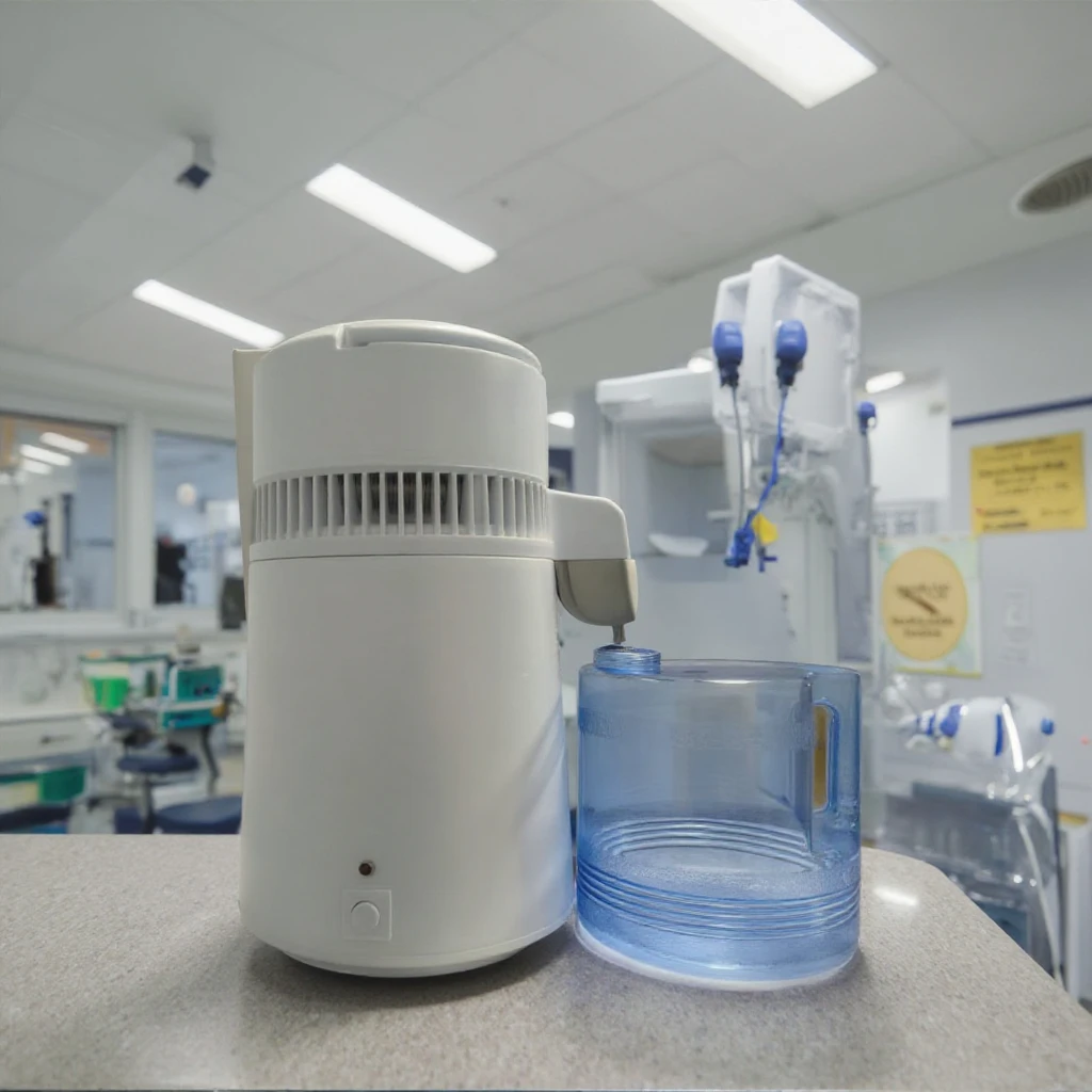High-Performance Stainless Steel Dental Water Distiller 5L Capacity OEM/ODM Customized Support Lab Water Purification Device