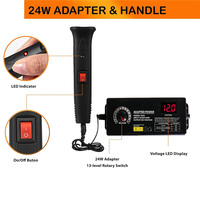 LNHF 2X Hot Wire Foam Cutter Kit 4 In 1 Foam Cutting Set With Electric Carving Tool And Transformer Adapter US Plug