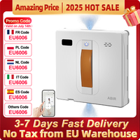 Robot Window Vacuum Cleaner ABIR WD8, Dual Water Spray, AI intelligent Wipping, Updated Laser,Smart Home Glass Wall Washing