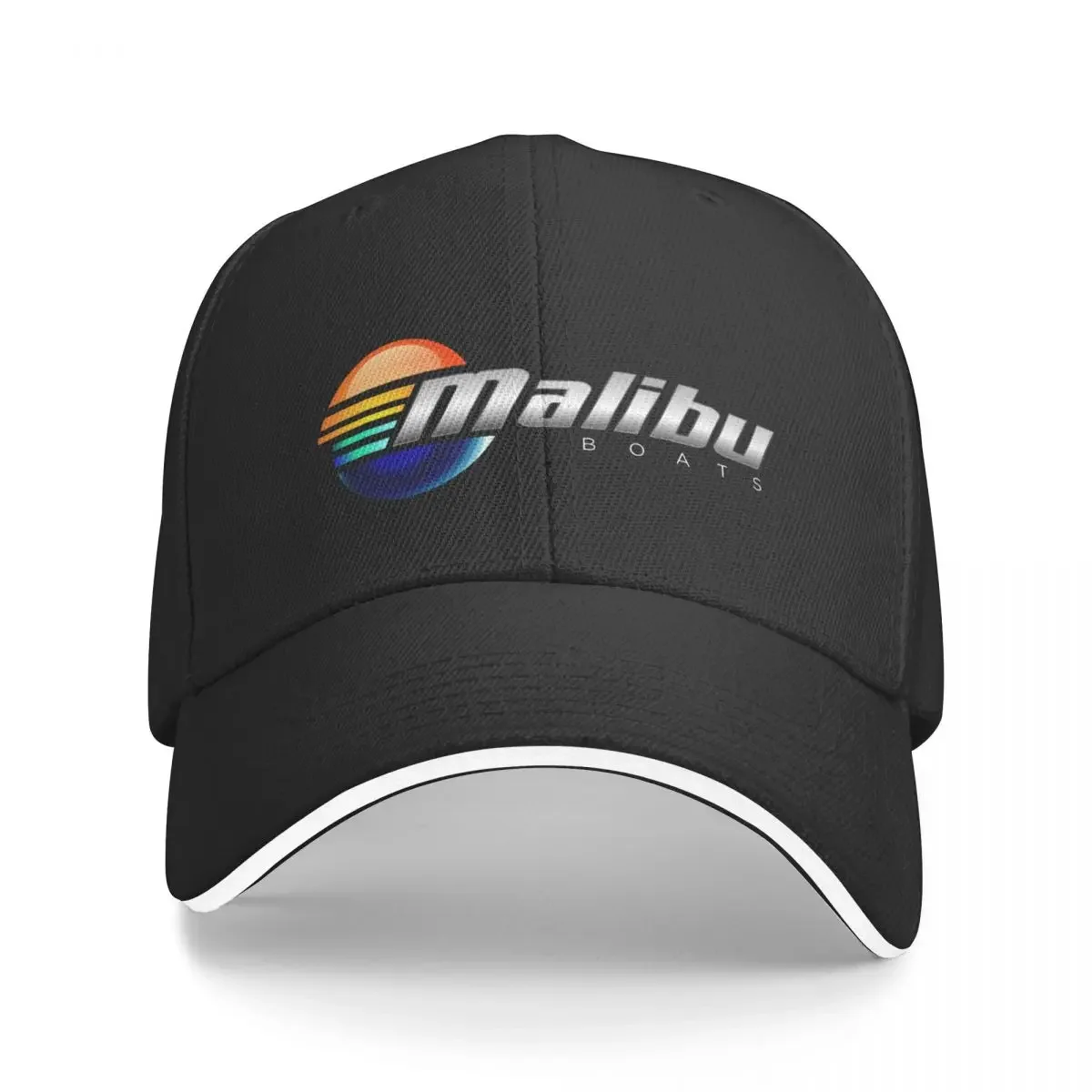 

Malibu Boats Pocket Baseball Cap Hat Luxury Brand black Gentleman Hat Men's Women's