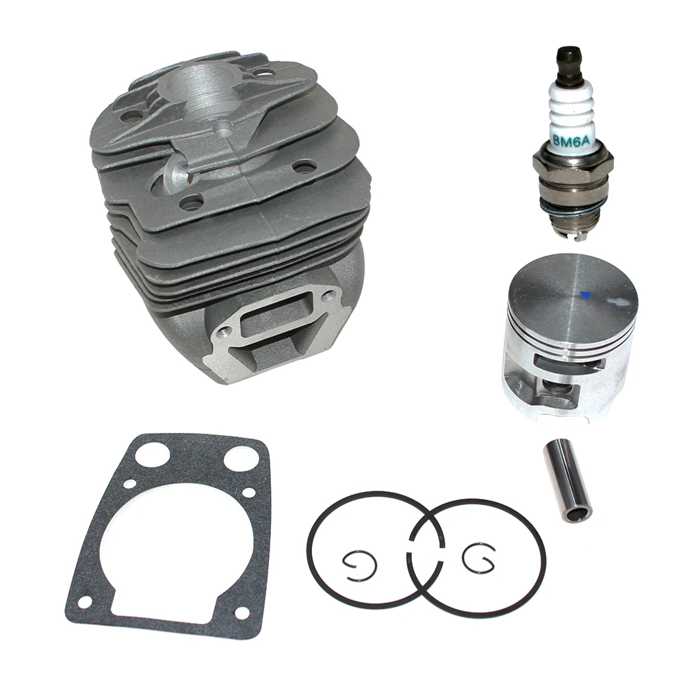

51mm Cylinder Piston Kit Rebuild For Husqvarna 570 570EPA 570XP 575 575XP 575XP EPA, RedMax GZ7000 537254102 537254502 525839402