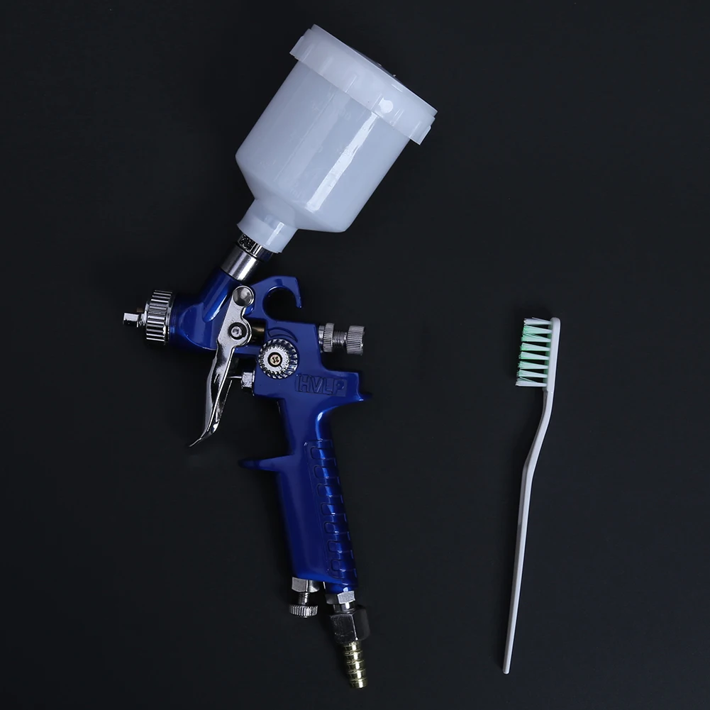 Professional 0.8MM/1.0MM Nozzle H-2000 Mini Air Paint Spray Gun Airbrush HVLP Spray Gun for Painting Car Aerograph Airbrush