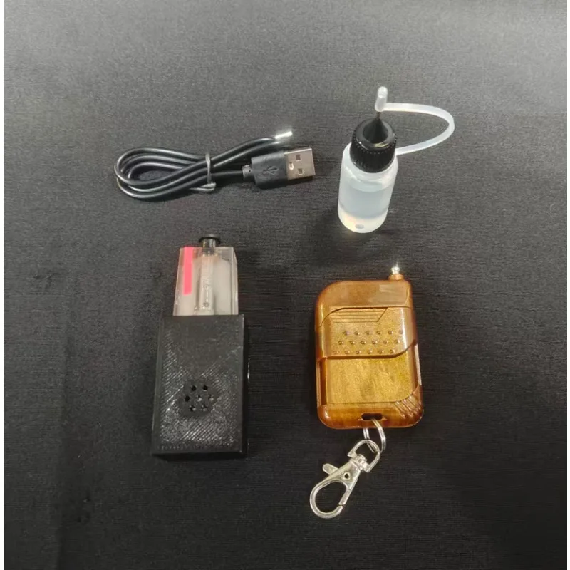 

Upgraded Remote Control Smoke Machine Rechargeable Magic Fog Vaporizer Close-Up & Stage Magic Large Smoke Output Tricks Magia