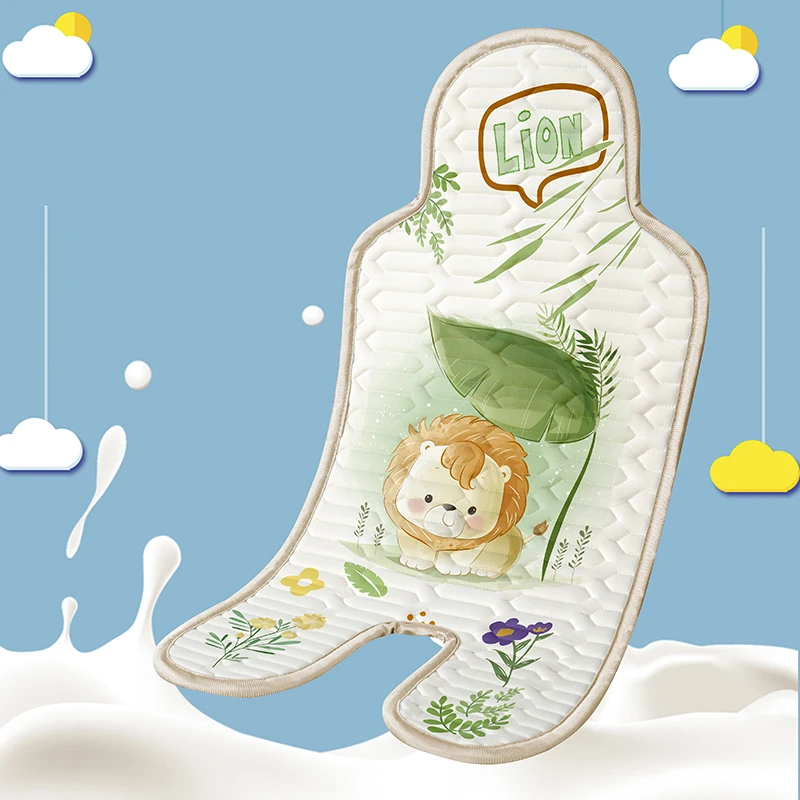 

2023Baby Comfortable Summer Stroller Cool Seat Mat Baby's Favorite Patterns Baby Car Seats Children's Bed All Available Hot Sale