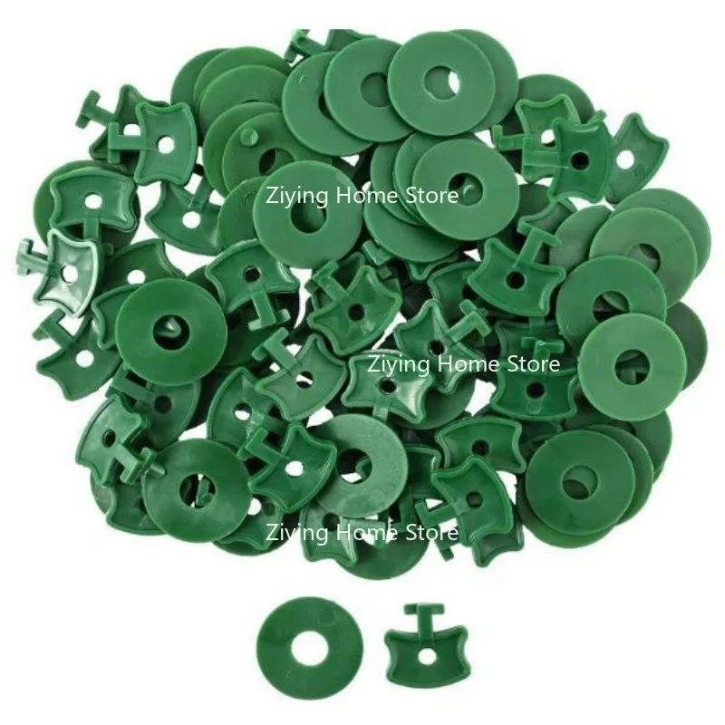 Suitable for Greenhouse Twist Clip, Sunshade Fixing Clip, Bubble Net Fixing Greenhouse 100 Clips+100 Washers
